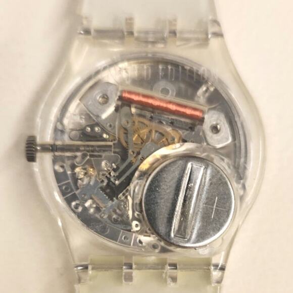 Swatch watch LENS HEAVEN GK214 1996 Standard Gents Designed by Constantin Boym - Picture 6 of 11